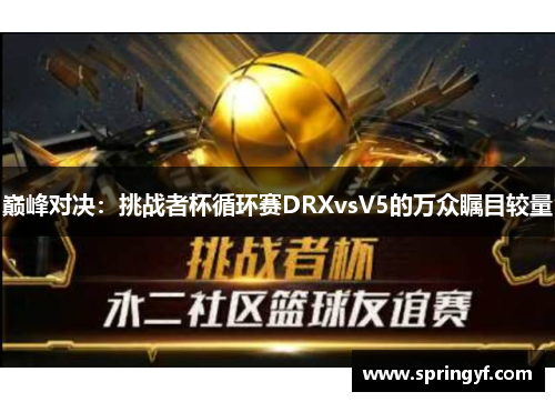 巅峰对决：挑战者杯循环赛DRXvsV5的万众瞩目较量